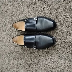 Jack Erwin Stan Double Monk Strap Dress Shoes